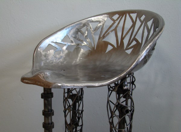 Krzesłobot - krzesło stalowe